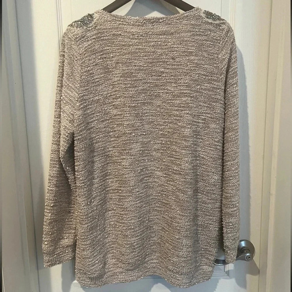 Maurice’s‎ Confetti Top With Embellished Shoulders - Picture 2 of 5